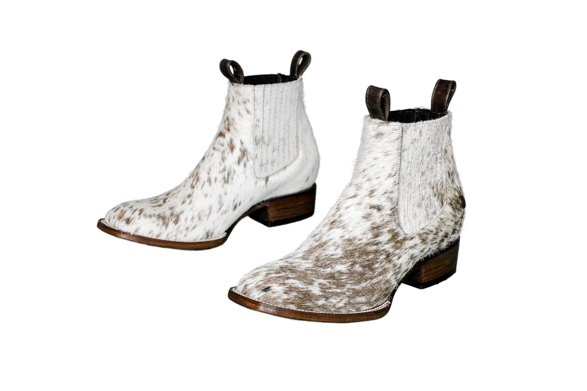 Aurora Cowhide Boots – Size 10.5 – Handmade Western Boots for Women
