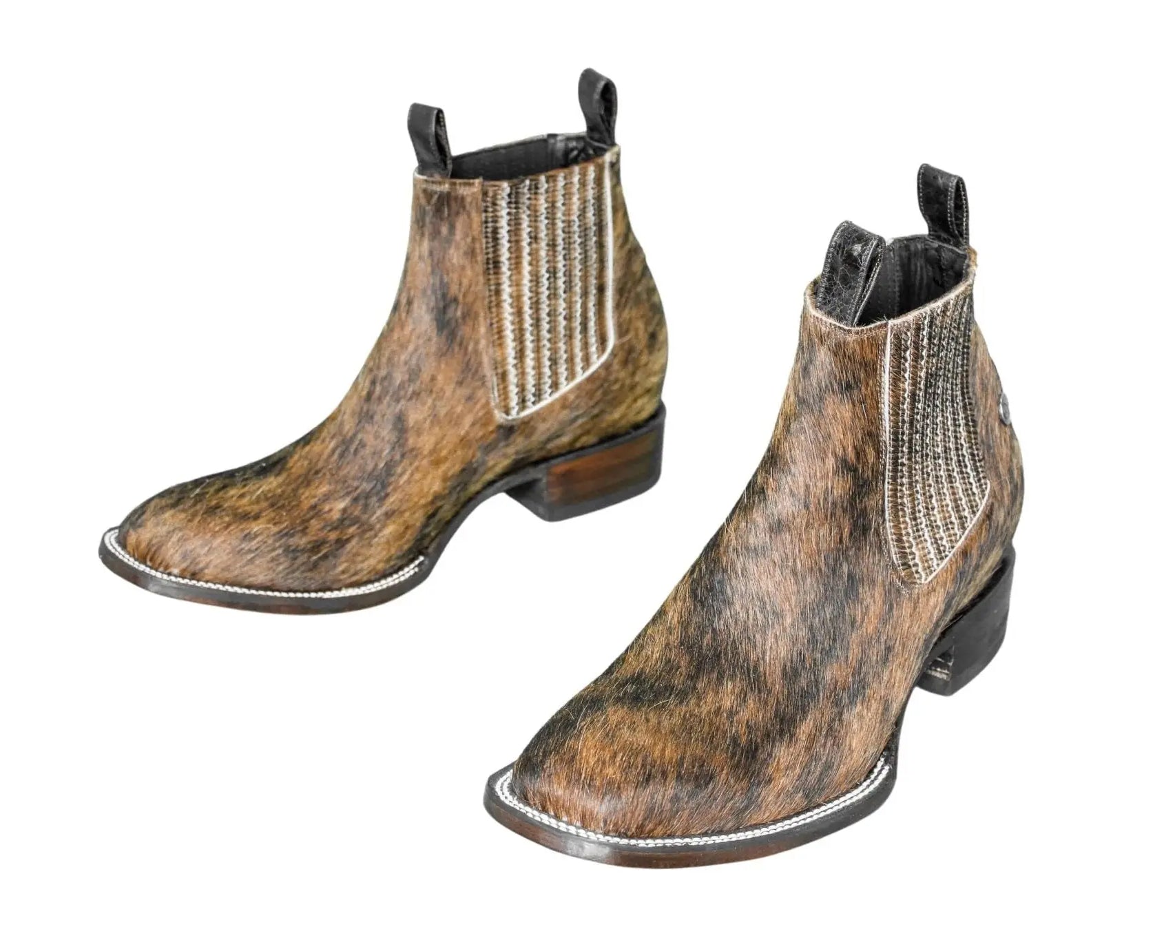 Aurora Cowhide Boots – Size 11 – Handmade Western Boots for Women
