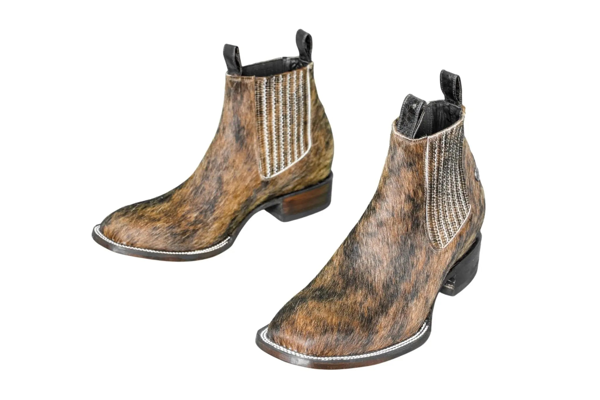 Aurora Cowhide Boots – Size 11 – Handmade Western Boots for Women