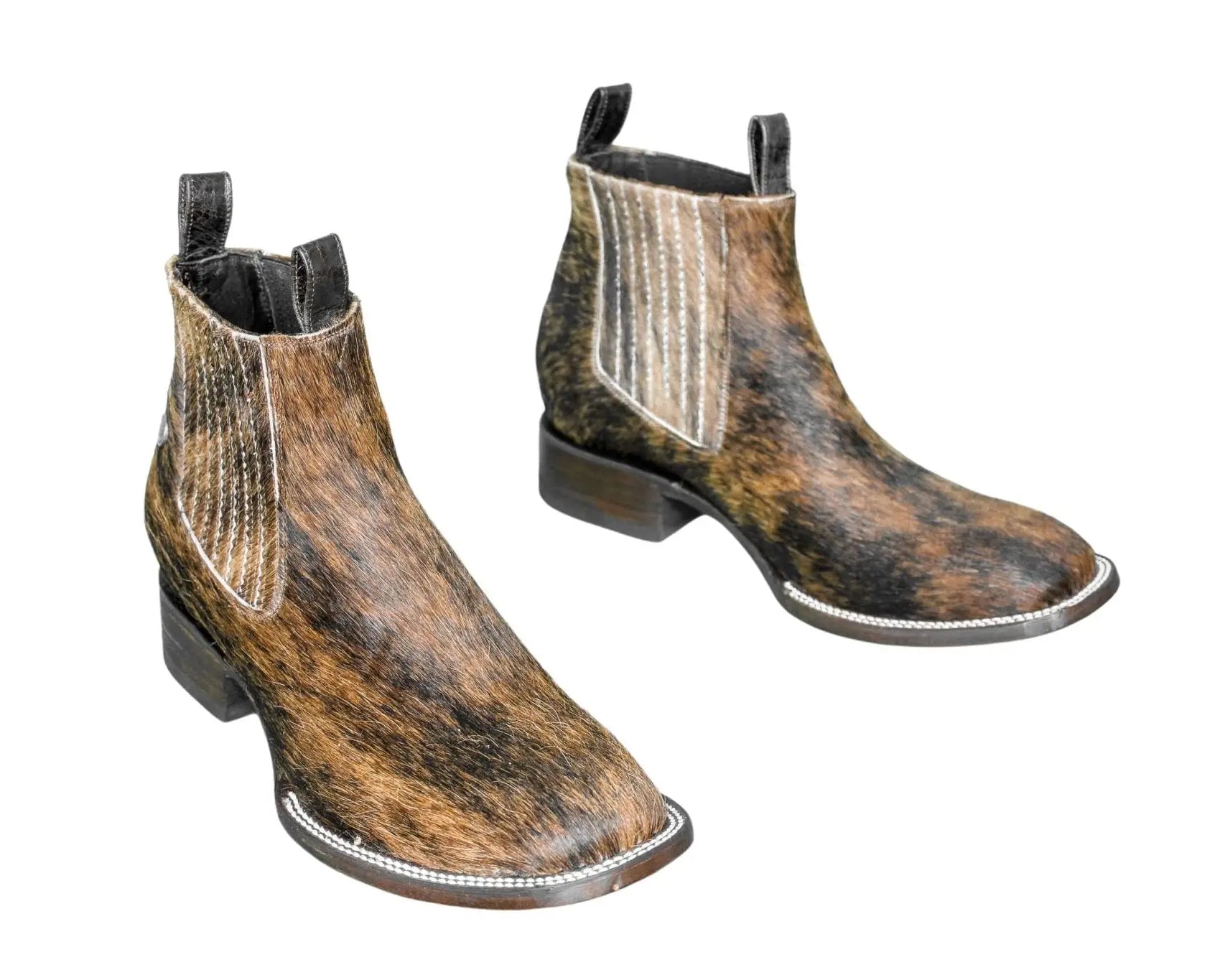 Aurora Cowhide Boots – Size 11 – Handmade Western Boots for Women