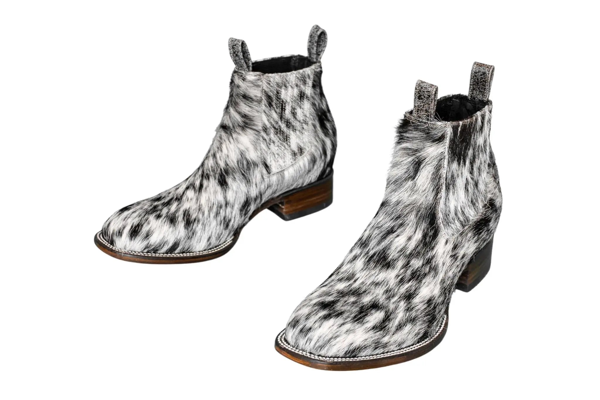 Aurora Cowhide Boots – Size 11 – Handmade Western Boots for Women