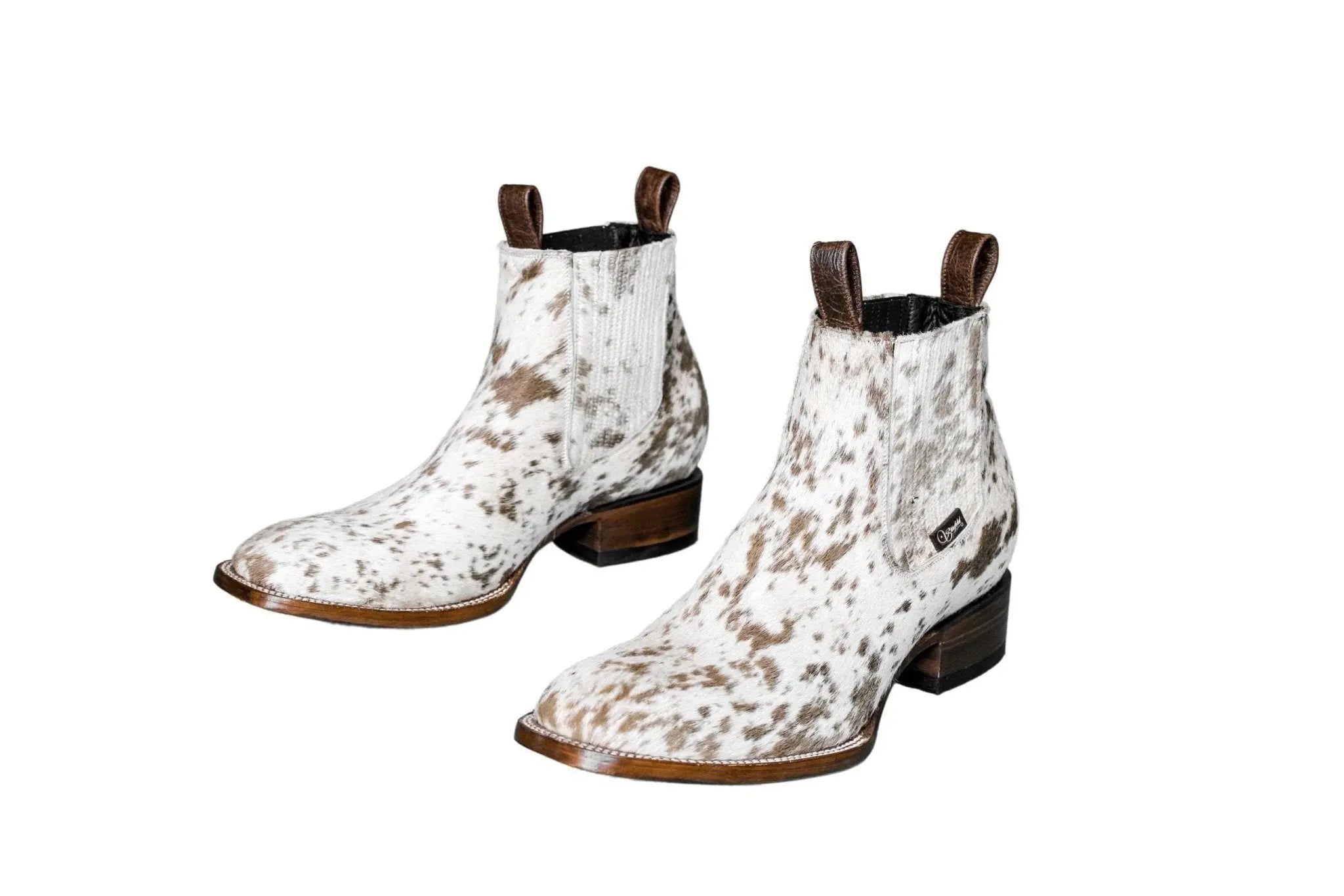 Aurora Cowhide Boots – Size 11.5 – Handmade Western Boots for Women