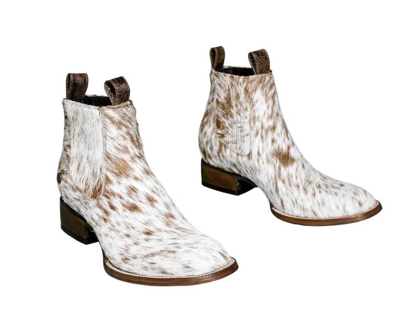 Aurora Cowhide Boots – Size 11.5 – Handmade Western Boots for Women