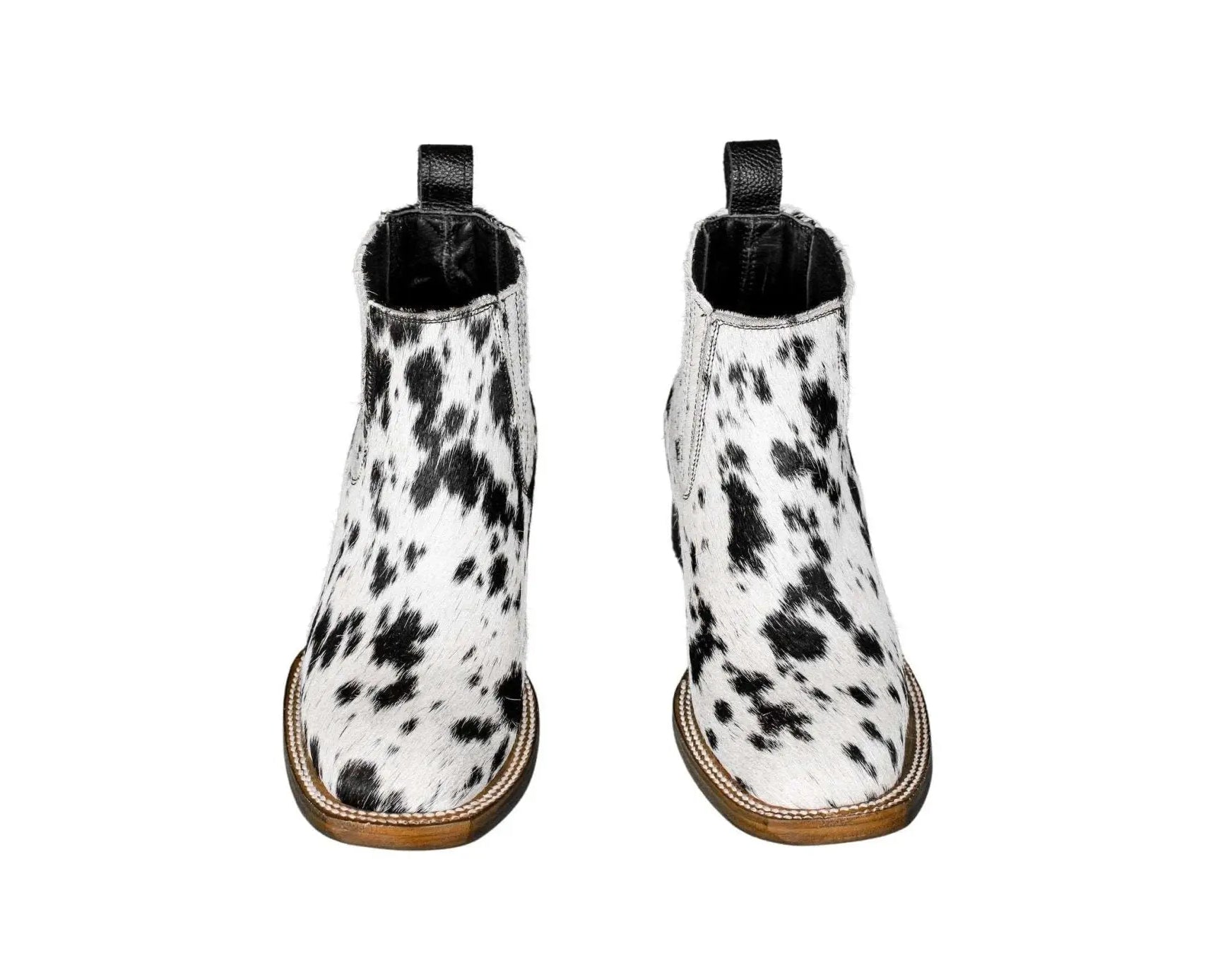 Aurora Cowhide Boots – Size 4 – Handmade Western Boots for Women