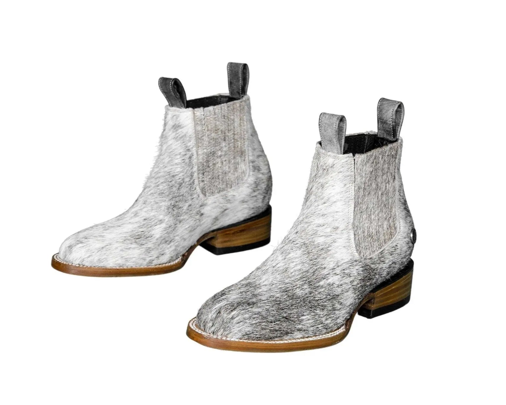 Aurora Cowhide Boots – Size 5.5 – Handmade Western Boots for Women