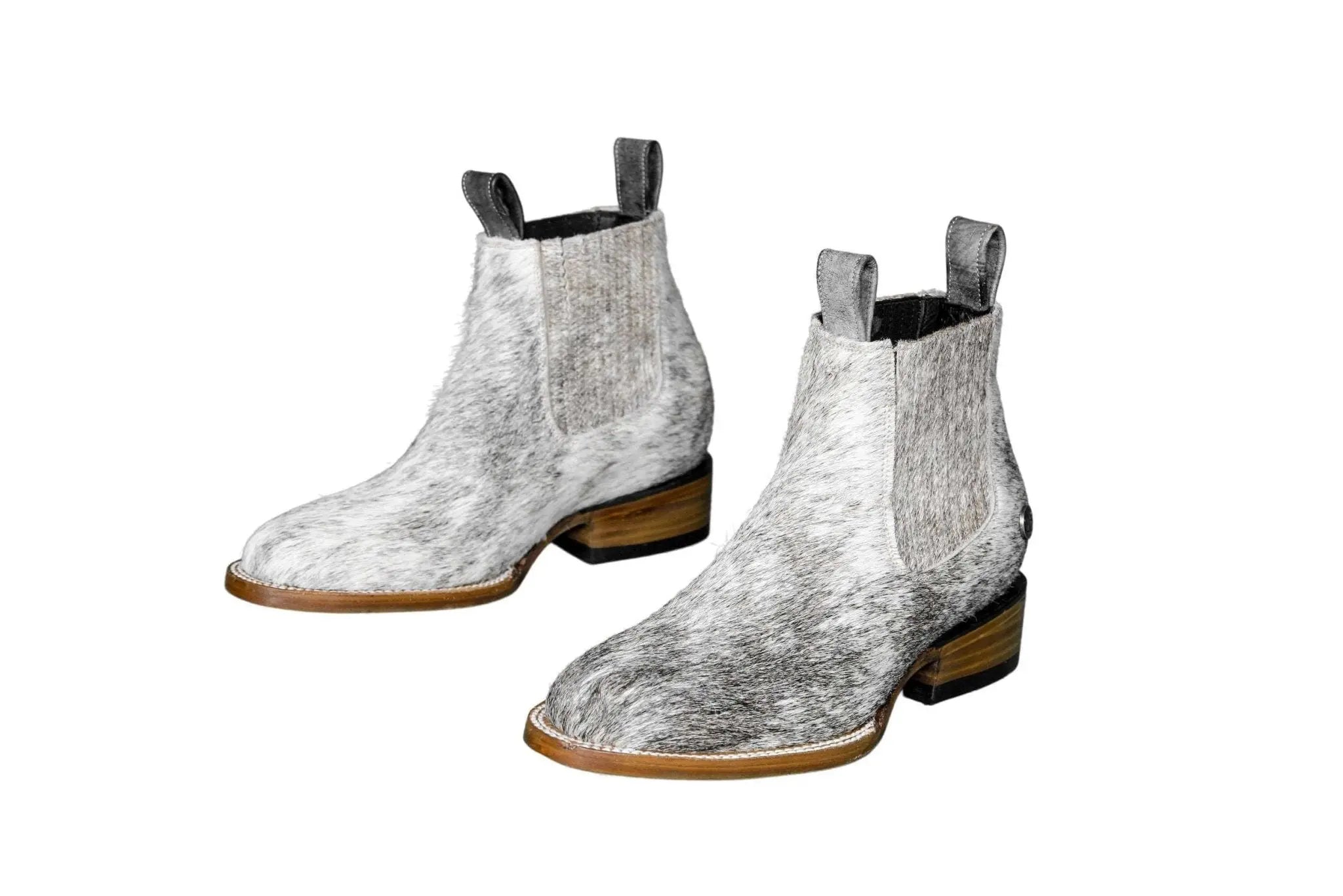 Aurora Cowhide Boots – Size 5.5 – Handmade Western Boots for Women