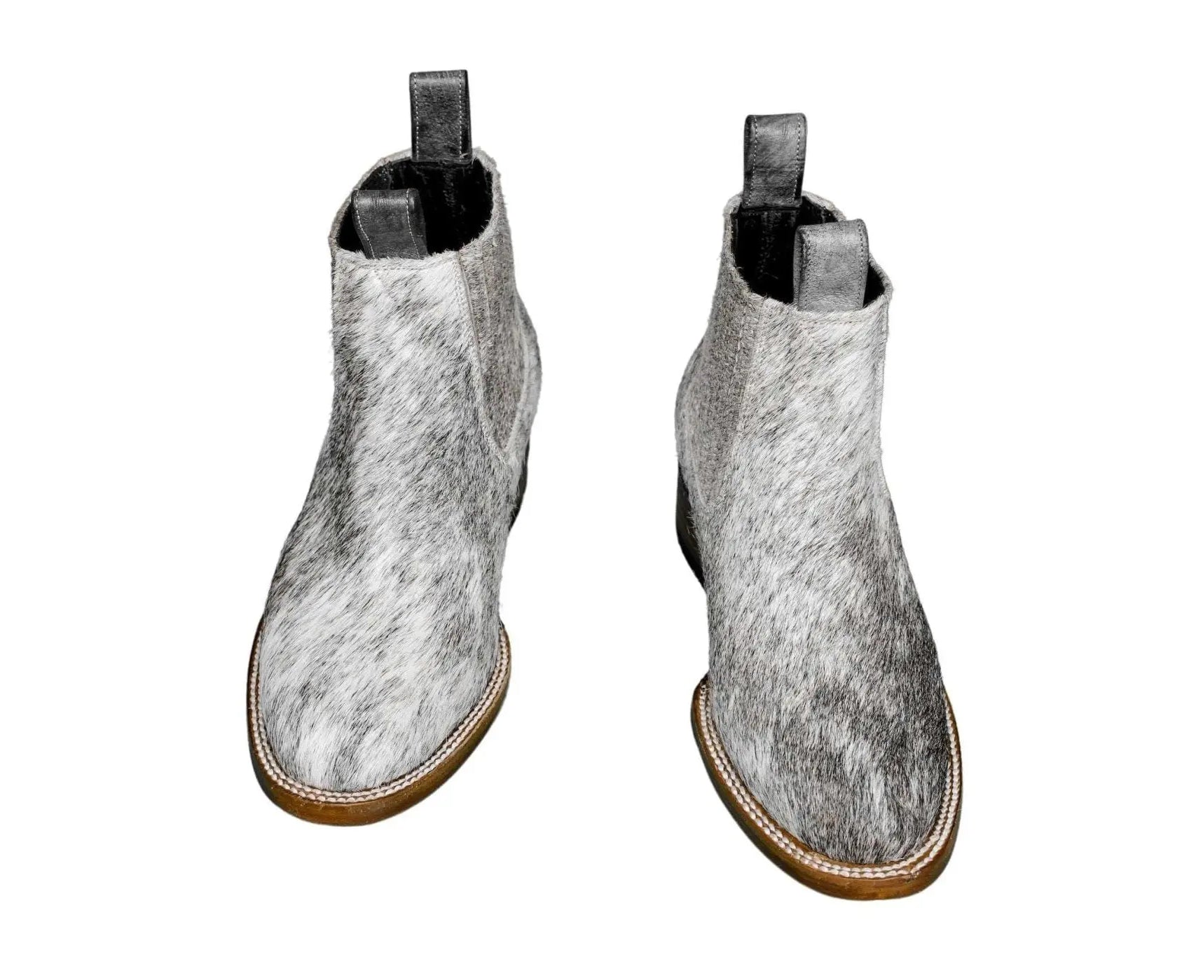 Aurora Cowhide Boots – Size 5.5 – Handmade Western Boots for Women