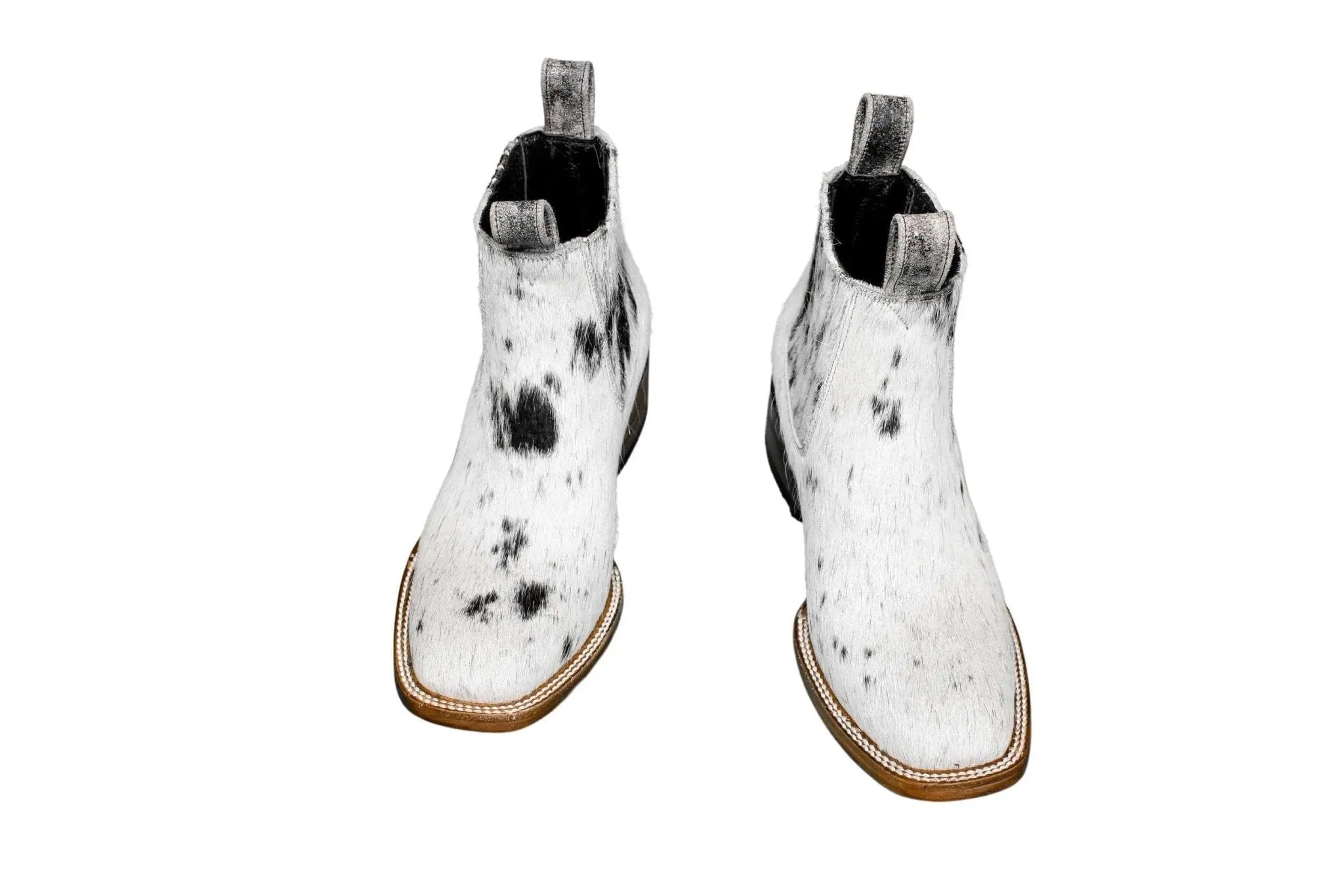 Aurora Cowhide Boots – Size 6 – Handmade Western Boots for Women