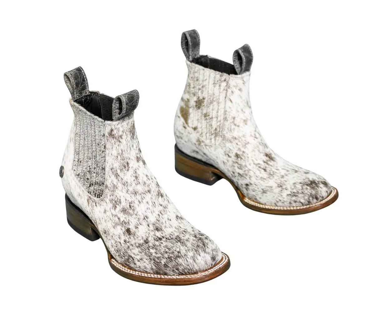 Aurora Cowhide Boots – Size 6.5 – Handmade Western Boots for Women