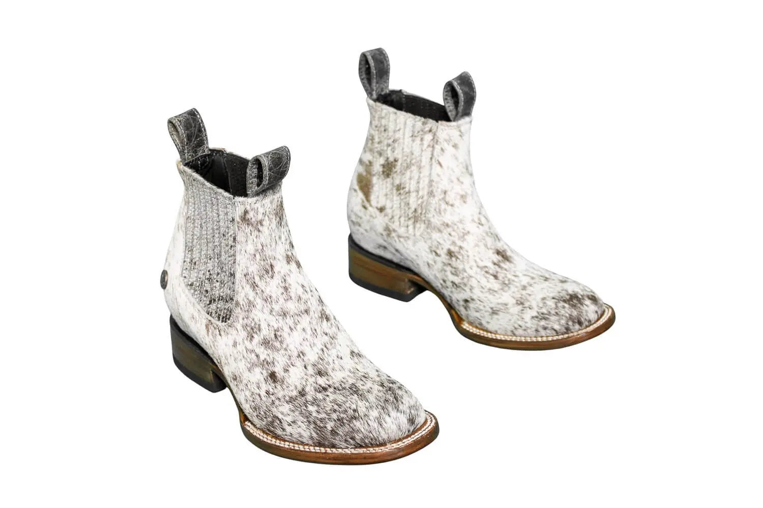 Aurora Cowhide Boots – Size 6.5 – Handmade Western Boots for Women