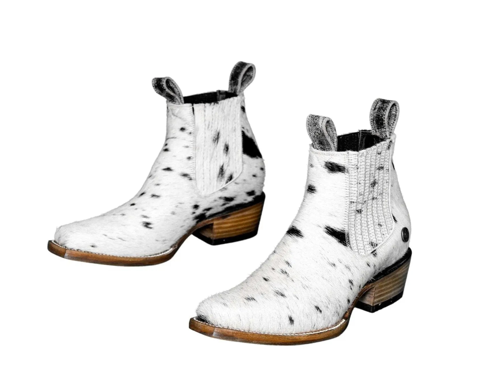 Aurora Cowhide Boots – Size 6.5 – Handmade Western Boots for Women