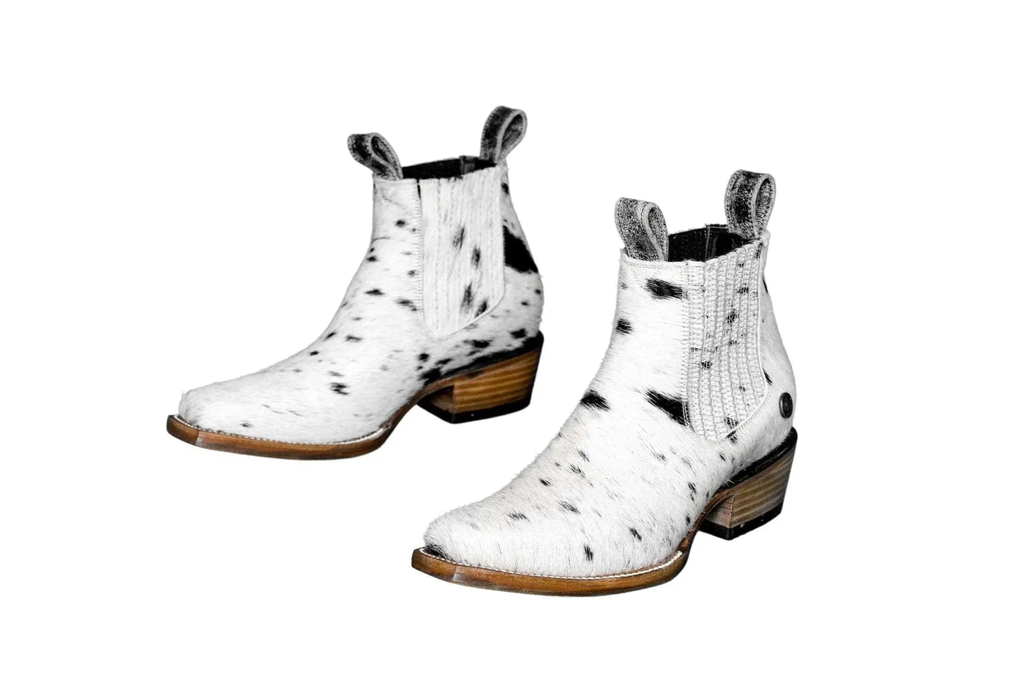 Aurora Cowhide Boots – Size 6.5 – Handmade Western Boots for Women