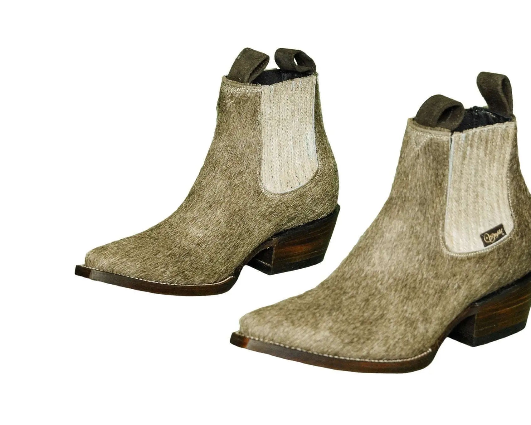 Aurora Cowhide Boots – Size 6.5 – Handmade Western Boots for Women