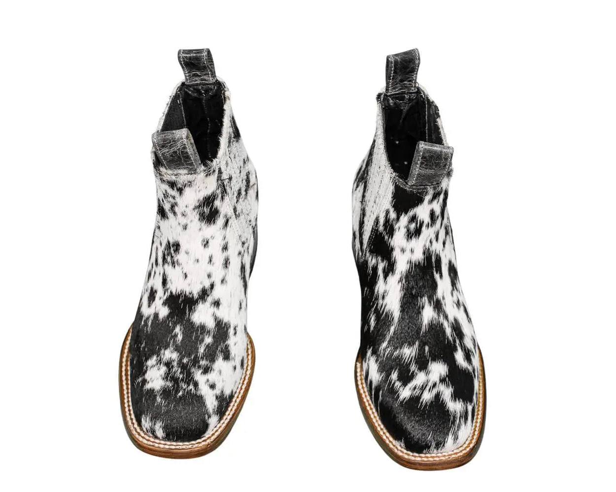 Aurora Cowhide Boots – Size 7 – Handmade Western Boots for Women