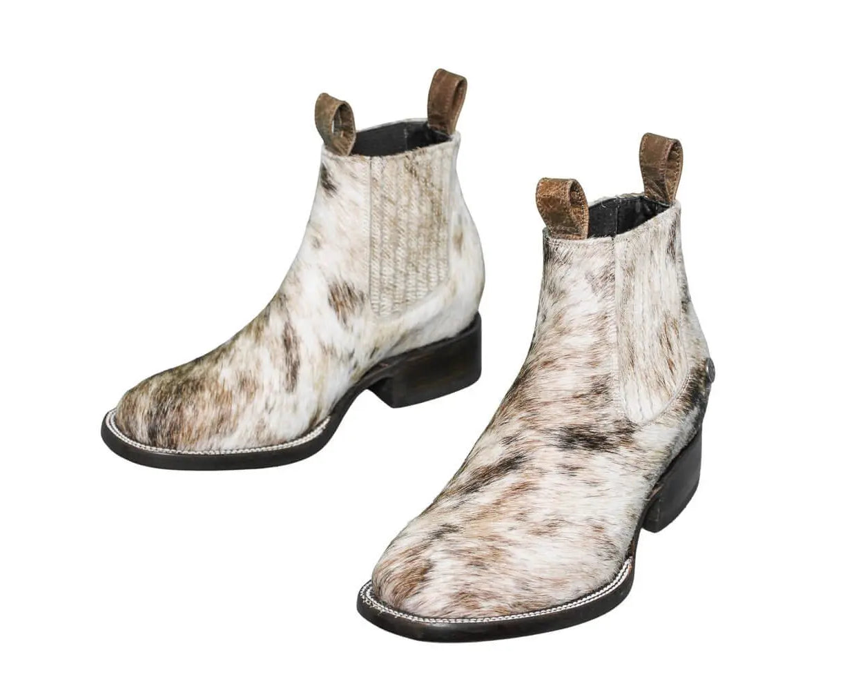 Aurora Cowhide Boots – Size 7 – Handmade Western Boots for Women
