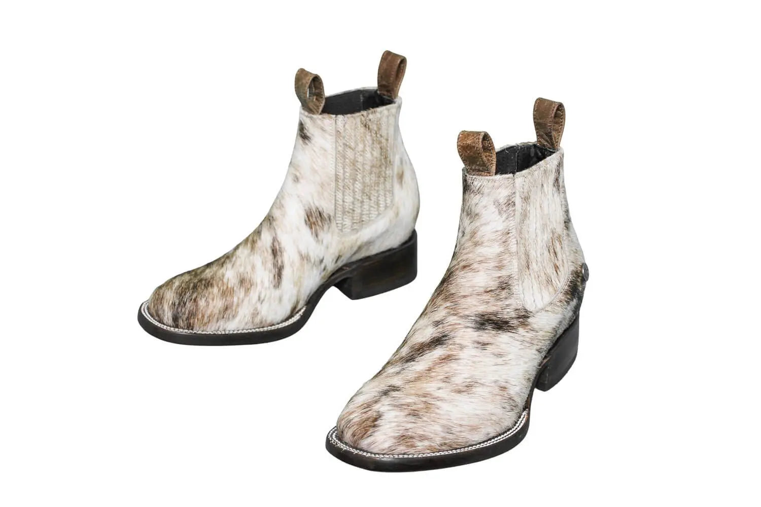 Aurora Cowhide Boots – Size 7 – Handmade Western Boots for Women