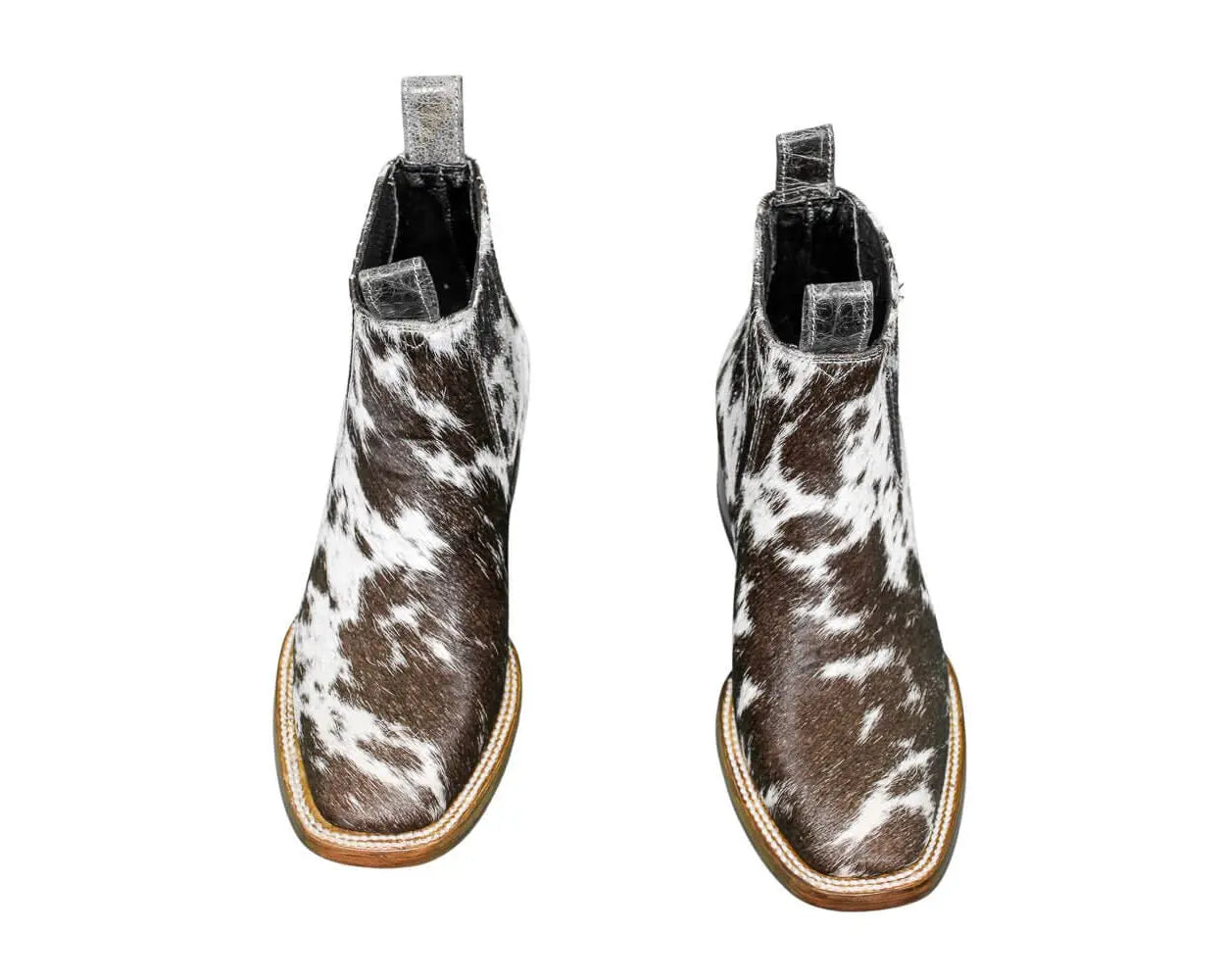 Aurora Cowhide Boots – Size 7 – Handmade Western Boots for Women