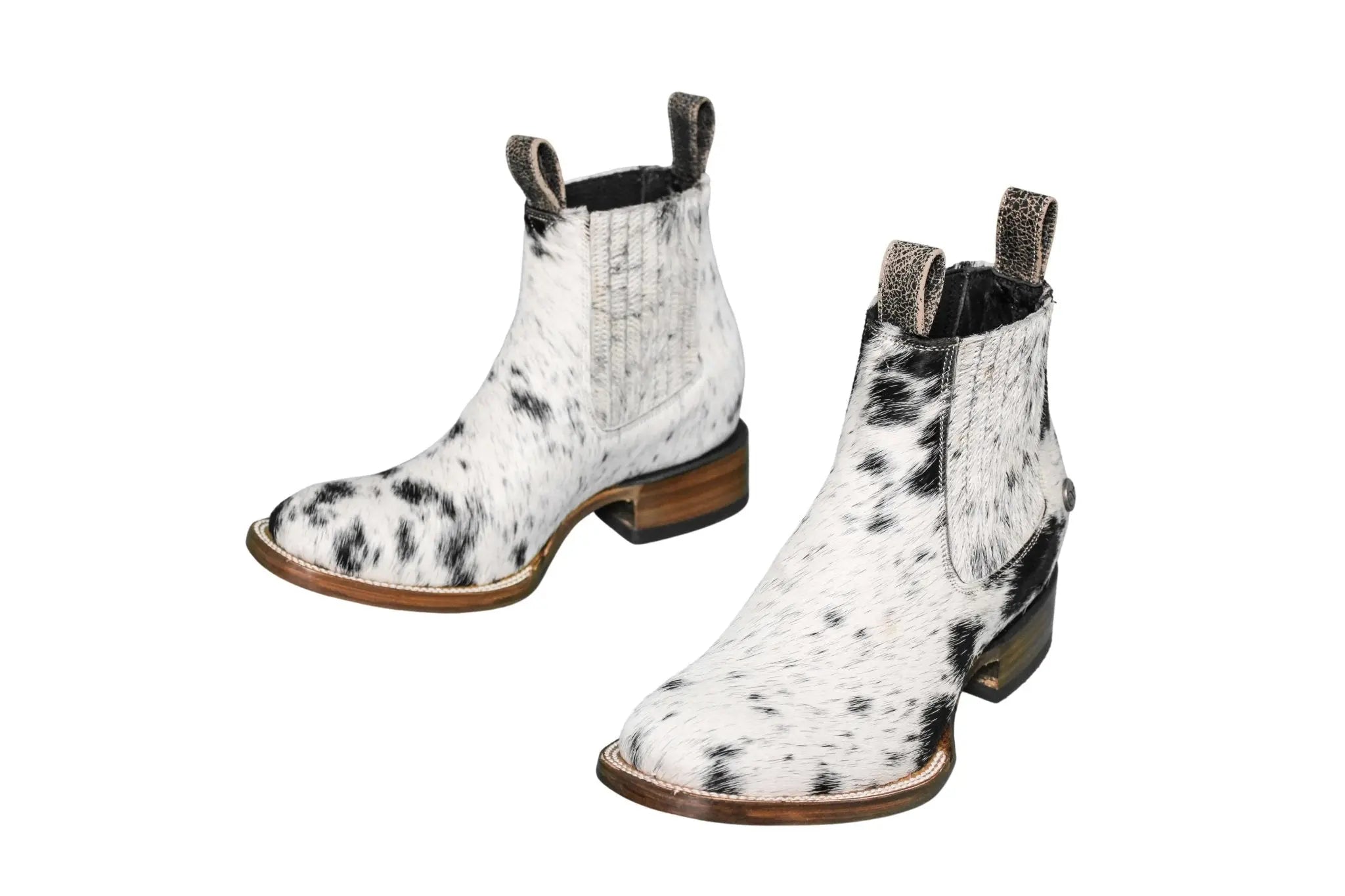 Aurora Cowhide Boots – Size 7 – Handmade Western Boots for Women