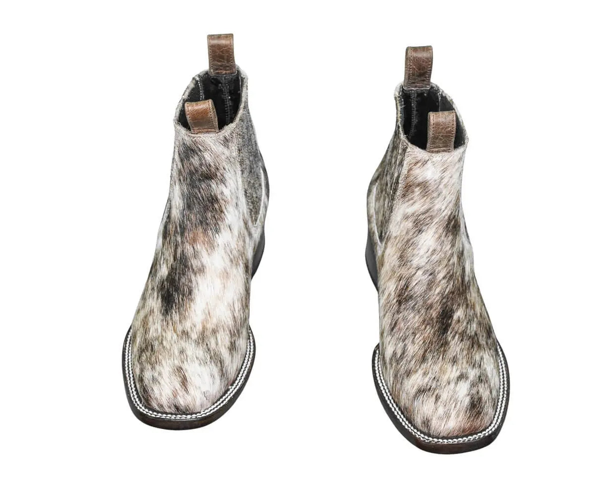 Aurora Cowhide Boots – Size 7 – Handmade Western Boots for Women