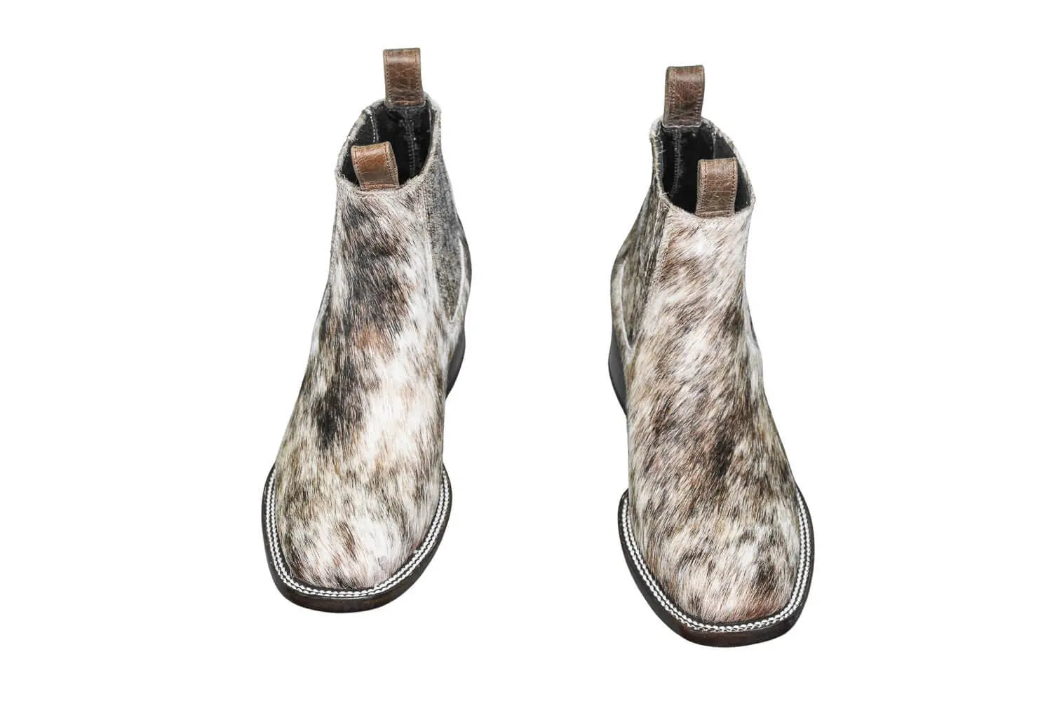 Aurora Cowhide Boots – Size 7 – Handmade Western Boots for Women