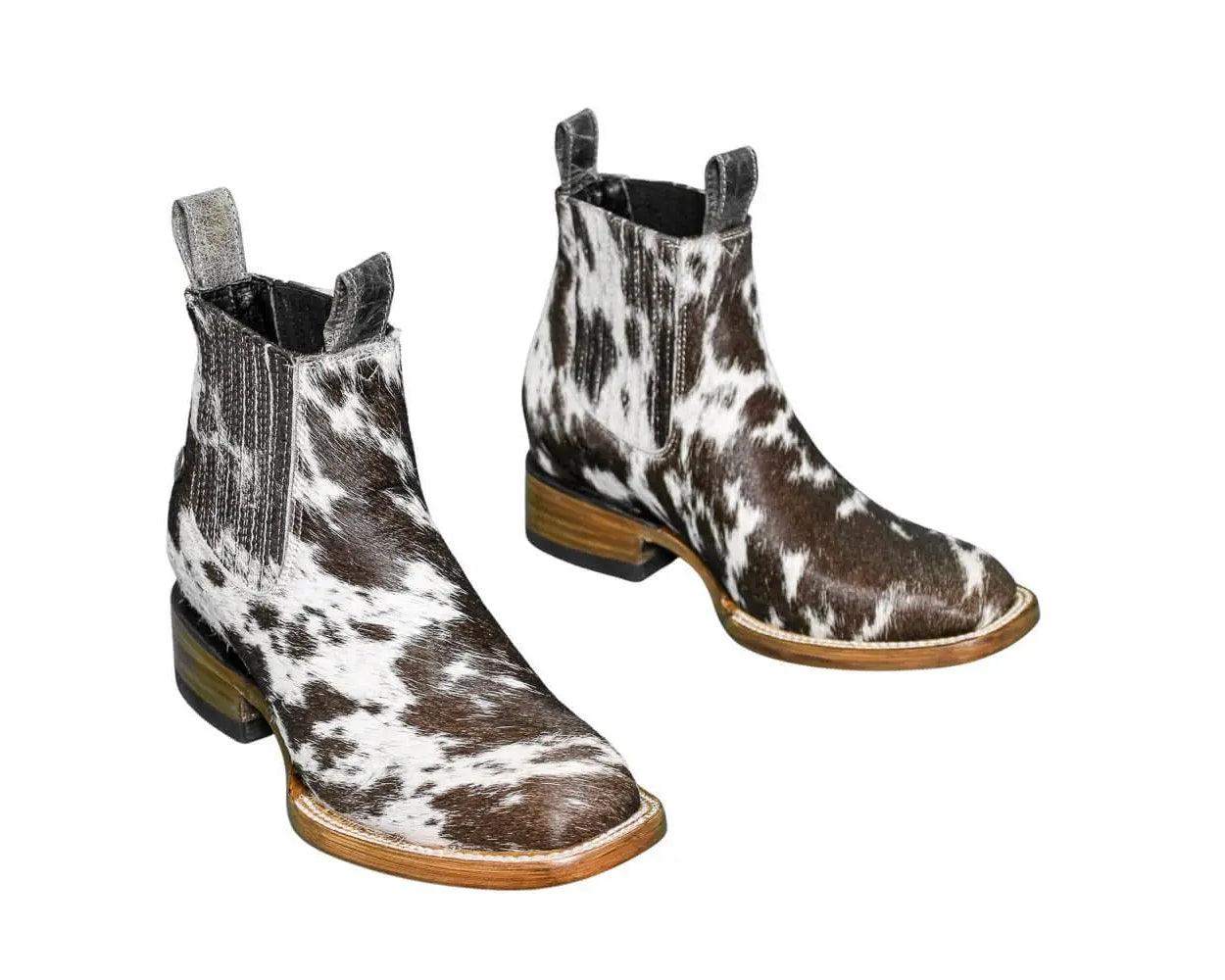 Aurora Cowhide Boots – Size 7 – Handmade Western Boots for Women