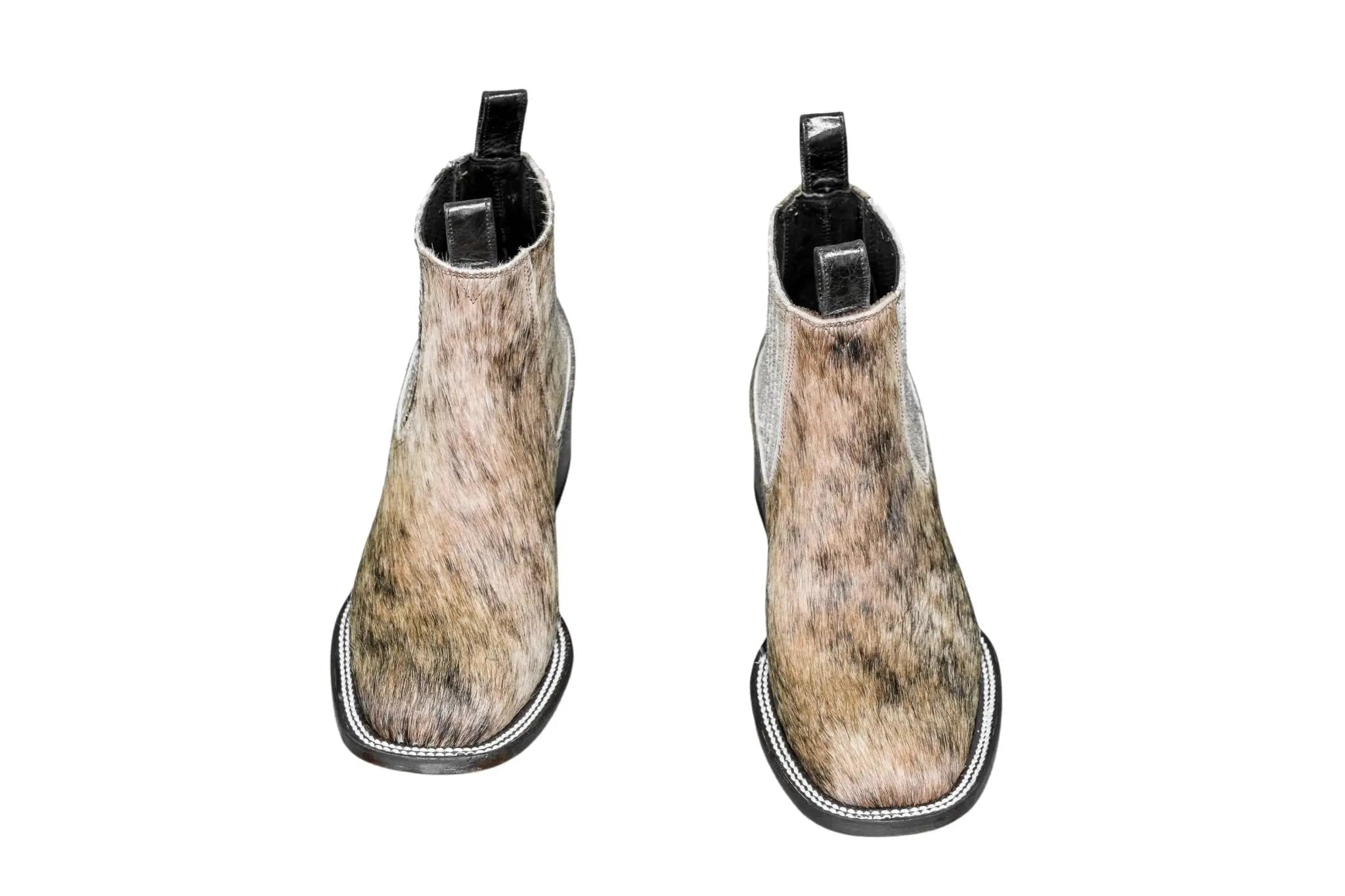 Aurora Cowhide Boots – Size 7 – Handmade Western Boots for Women