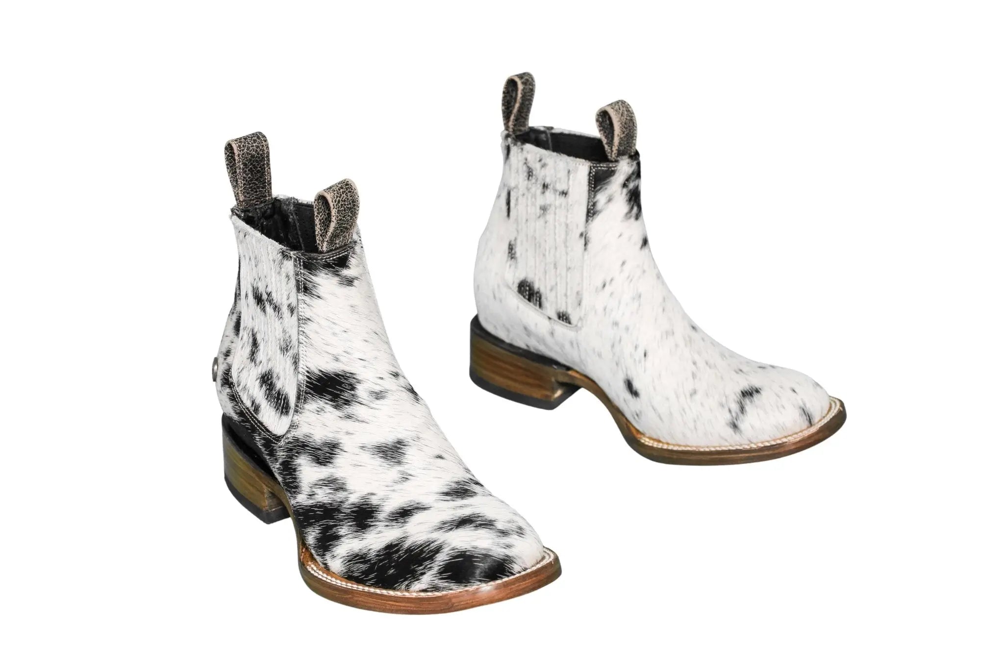 Aurora Cowhide Boots – Size 7 – Handmade Western Boots for Women