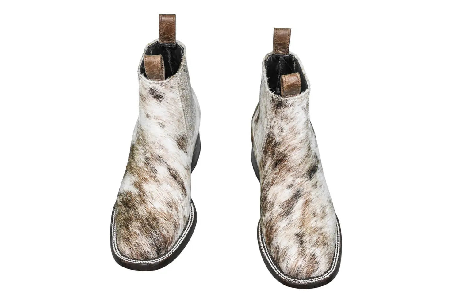 Aurora Cowhide Boots – Size 7 – Handmade Western Boots for Women