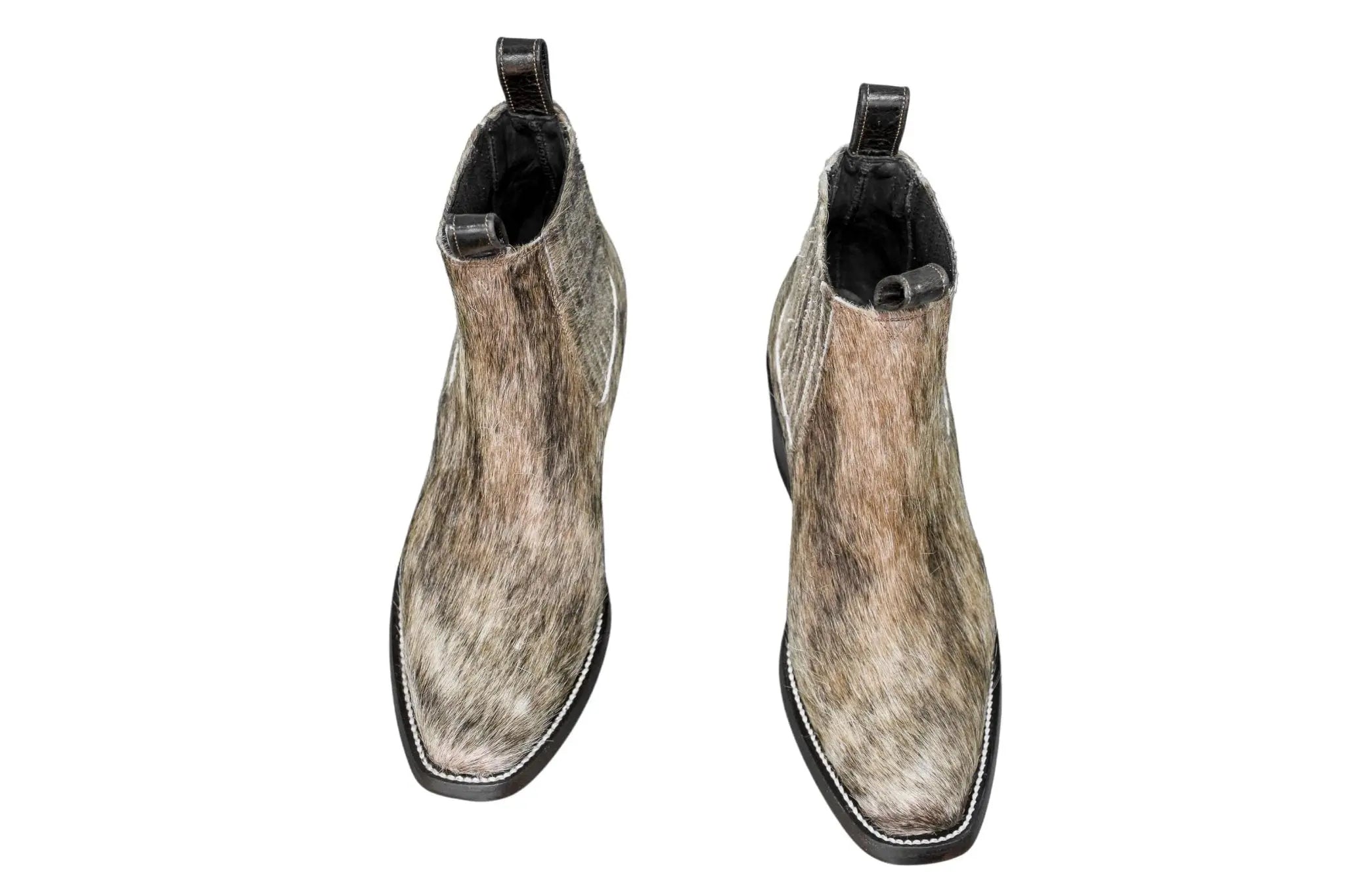 Aurora Cowhide Boots – Size 7 – Handmade Western Boots for Women