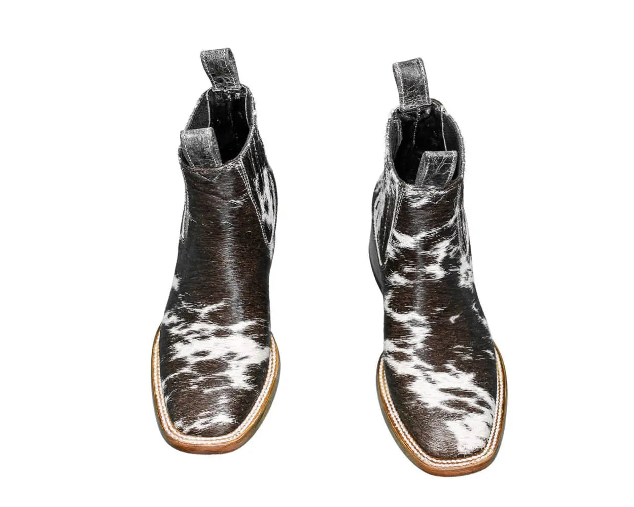 Aurora Cowhide Boots – Size 7 – Handmade Western Boots for Women