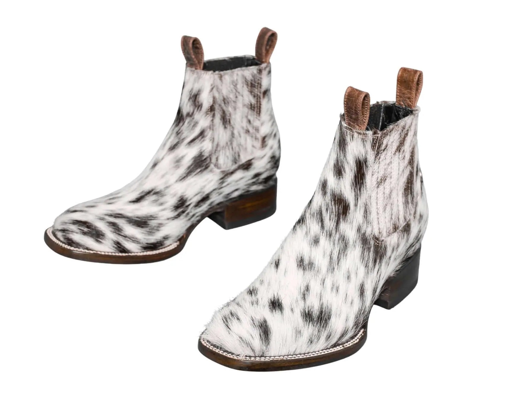 Aurora Cowhide Boots – Size 7.5 – Handmade Western Boots for Women