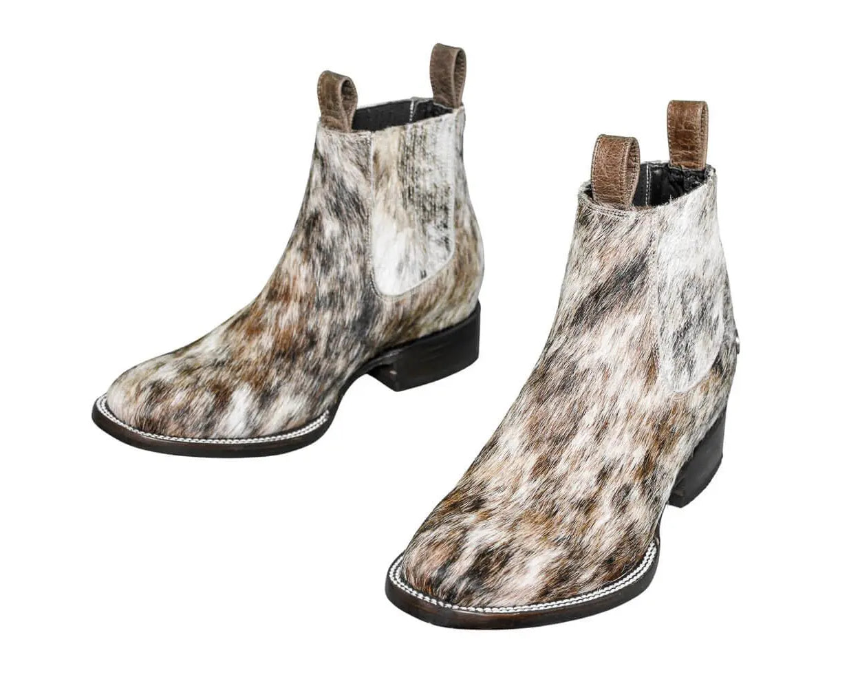 Aurora Cowhide Boots – Size 7.5 – Handmade Western Boots for Women