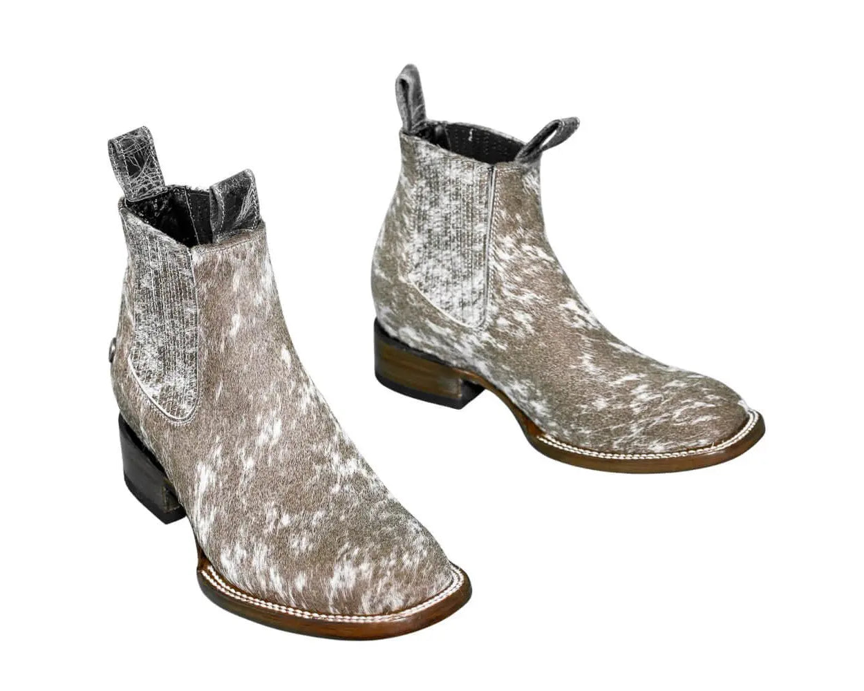 Aurora Cowhide Boots – Size 7.5 – Handmade Western Boots for Women