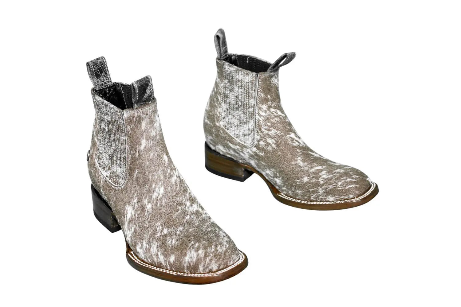 Aurora Cowhide Boots – Size 7.5 – Handmade Western Boots for Women