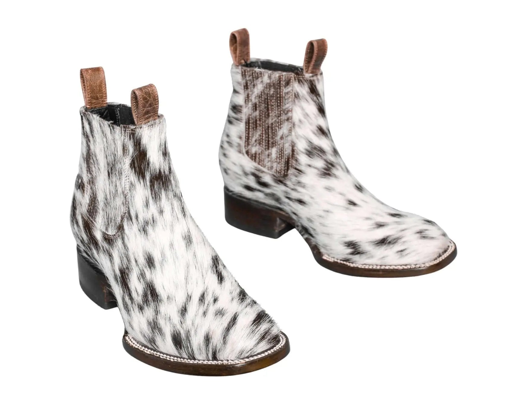 Aurora Cowhide Boots – Size 7.5 – Handmade Western Boots for Women