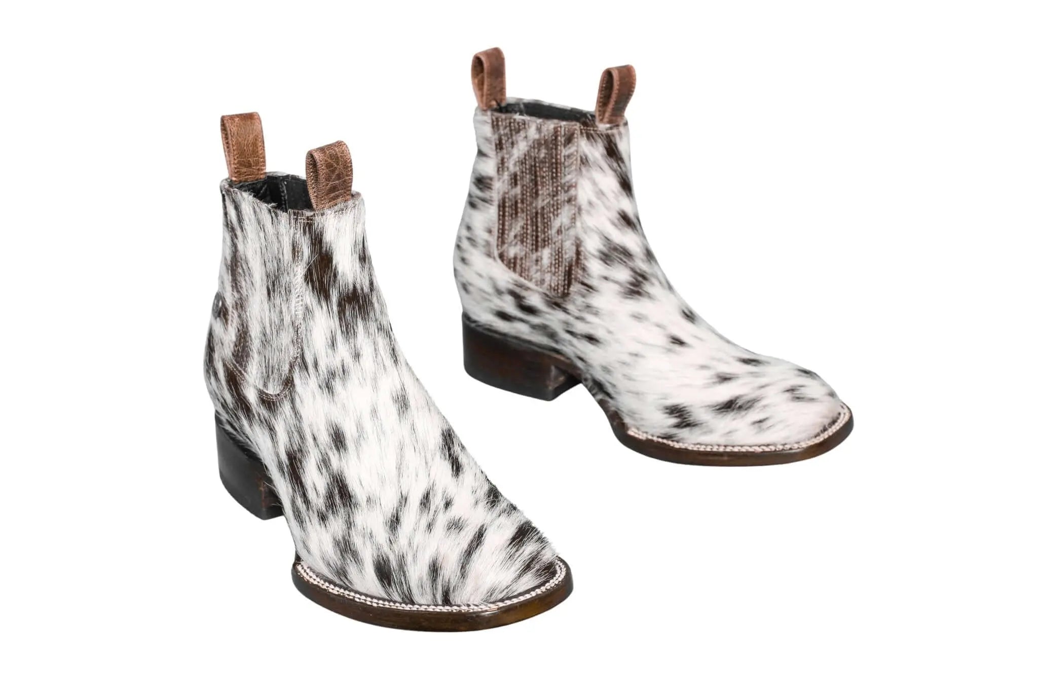 Aurora Cowhide Boots – Size 7.5 – Handmade Western Boots for Women