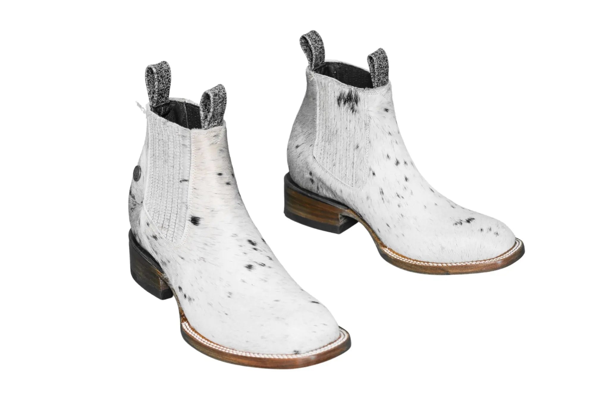 Aurora Cowhide Boots – Size 8 – Handmade Western Boots for Women