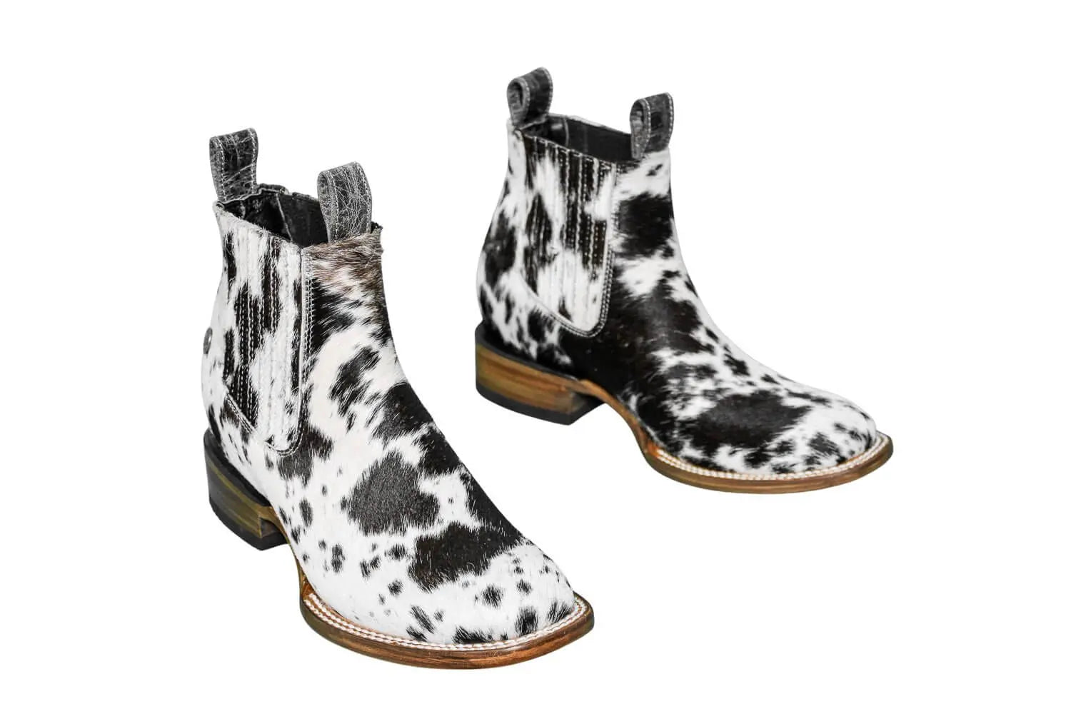 Aurora Cowhide Boots – Size 8.5 – Handmade Western Boots for Women