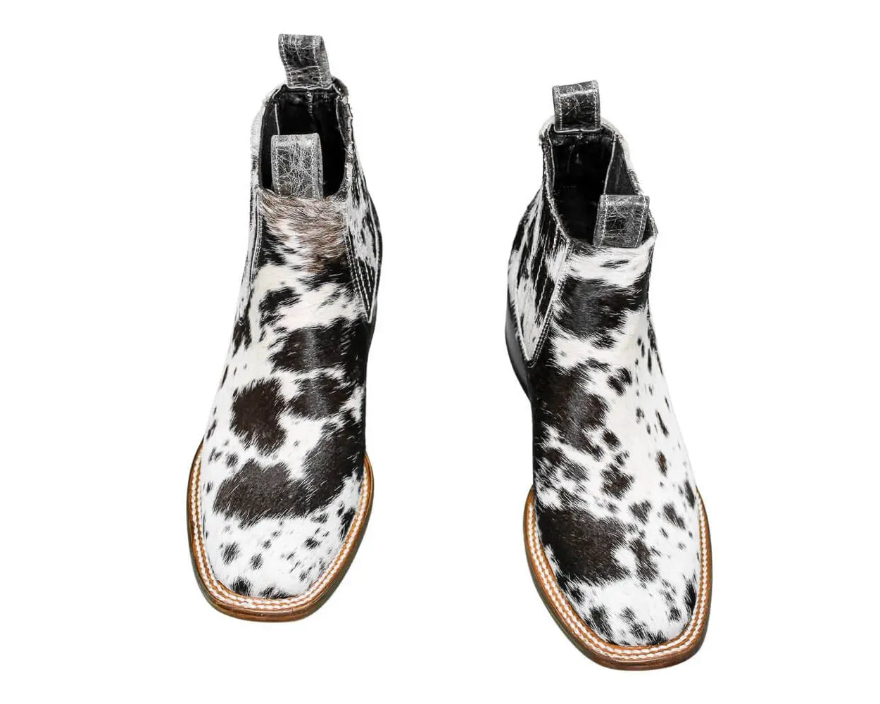 Aurora Cowhide Boots – Size 8.5 – Handmade Western Boots for Women