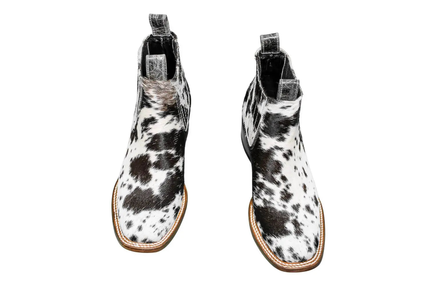 Aurora Cowhide Boots – Size 8.5 – Handmade Western Boots for Women