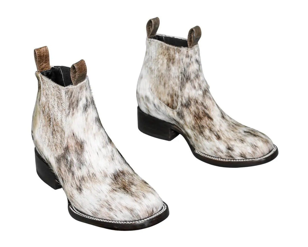 The Aurora Hair - on hide ankle boots - Size 8.5 - Stiefeld Boots