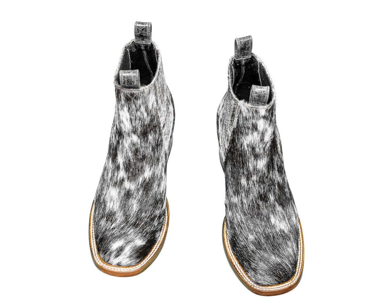 Aurora Cowhide Boots – Size 8.5 – Handmade Western Boots for Women