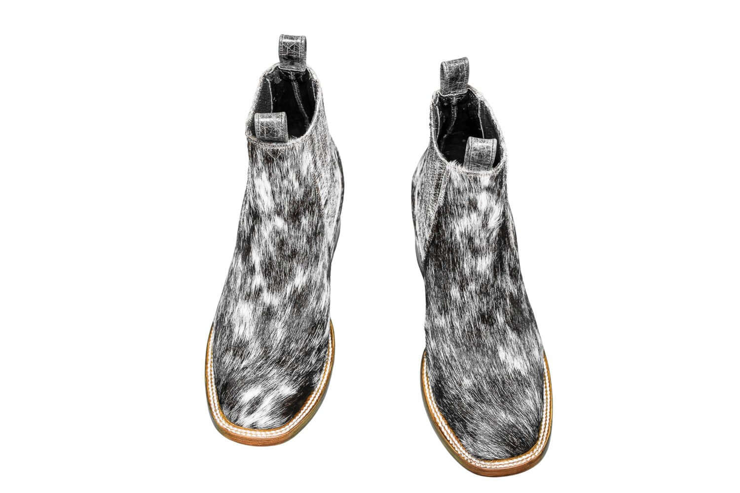 Aurora Cowhide Boots – Size 8.5 – Handmade Western Boots for Women