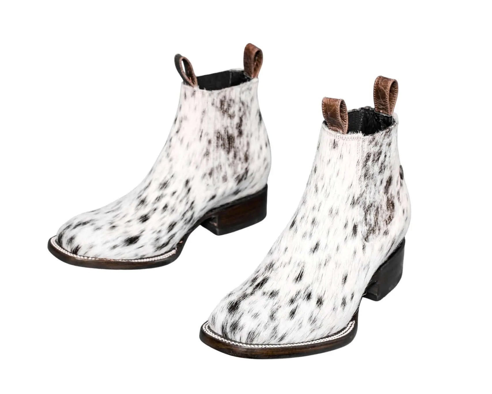 Aurora Cowhide Boots – Size 8.5 – Handmade Western Boots for Women