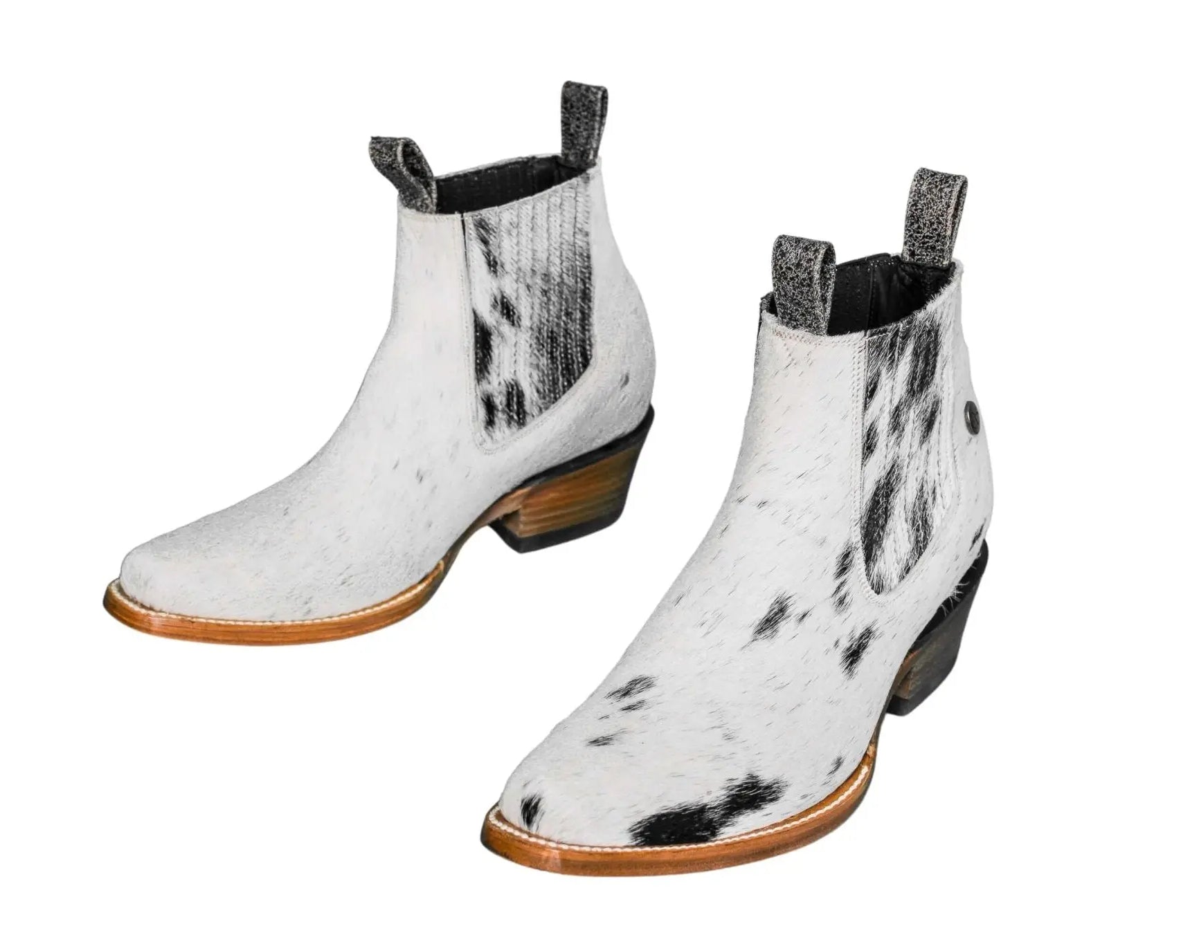 Aurora Cowhide Boots – Size 9 – Handmade Western Boots for Women