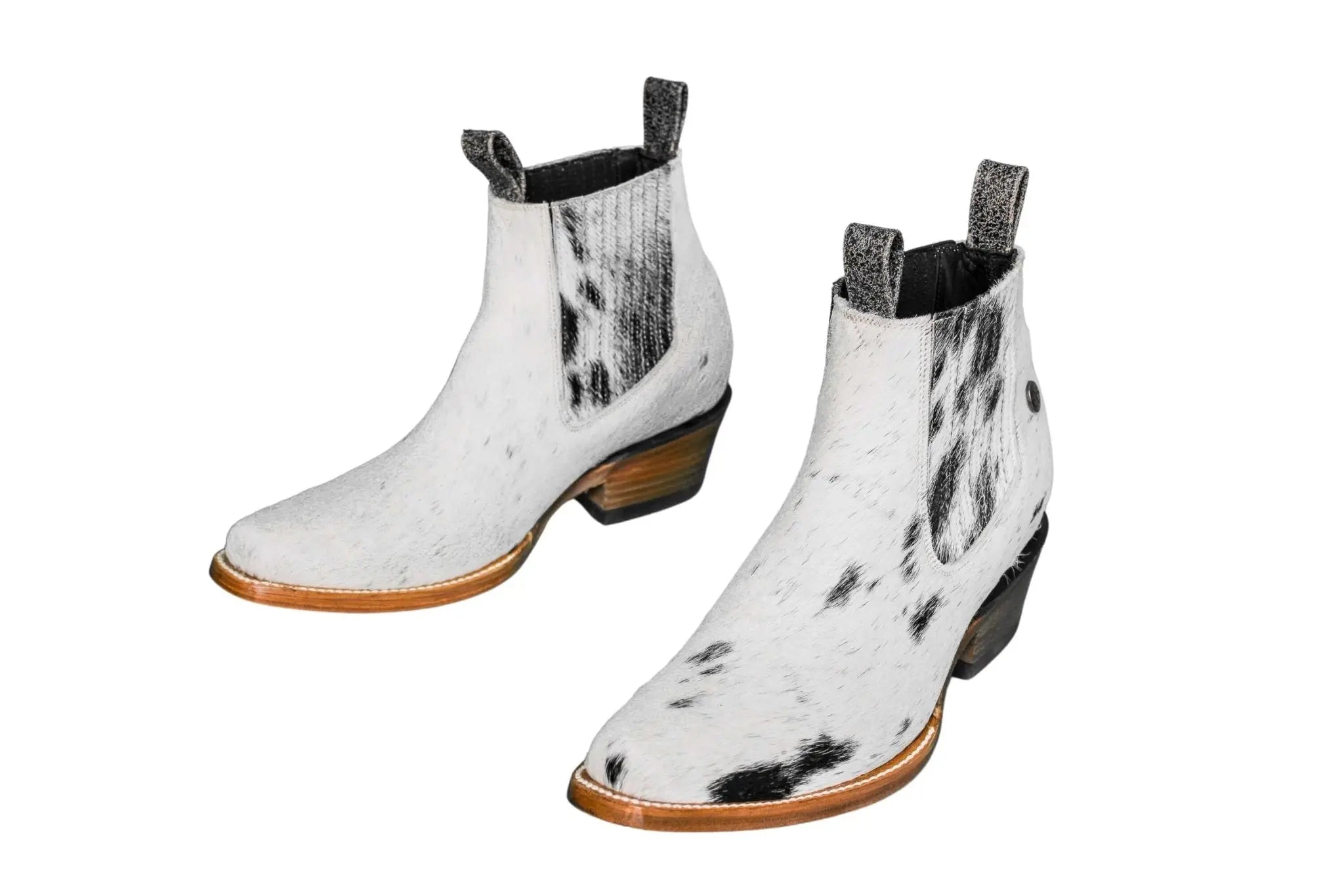 Aurora Cowhide Boots – Size 9 – Handmade Western Boots for Women