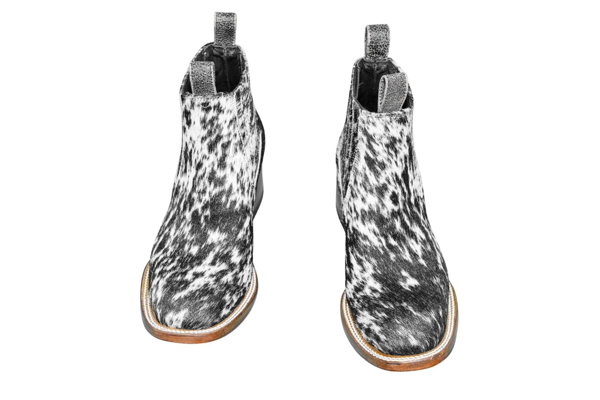 Aurora Cowhide Boots – Size 9 – Handmade Western Boots for Women