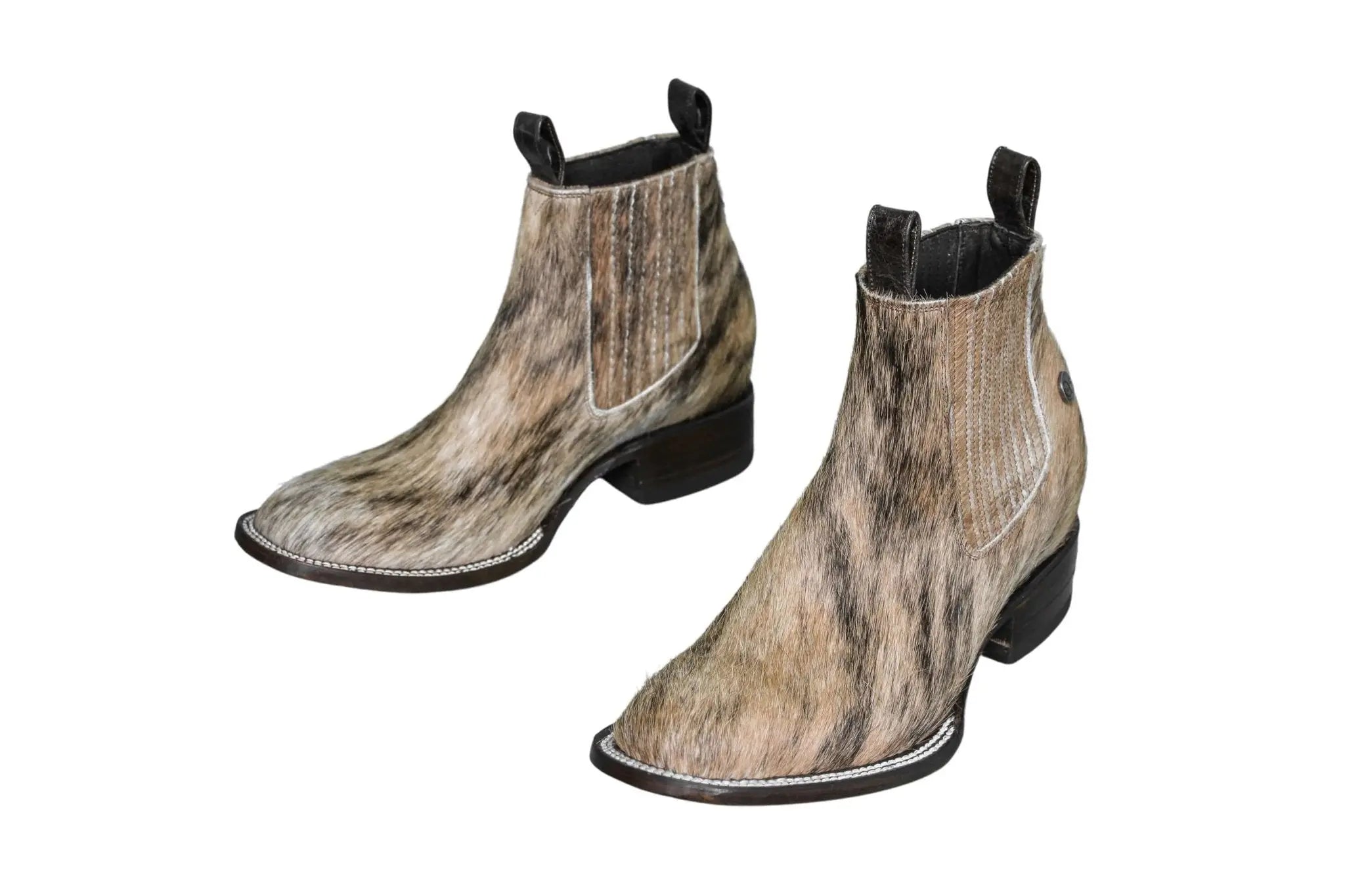 Aurora Cowhide Boots – Size 9 – Handmade Western Boots for Women