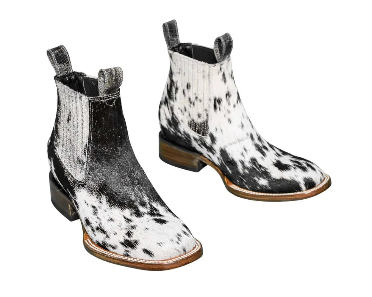 Aurora Cowhide Boots – Size 9 – Handmade Western Boots for Women