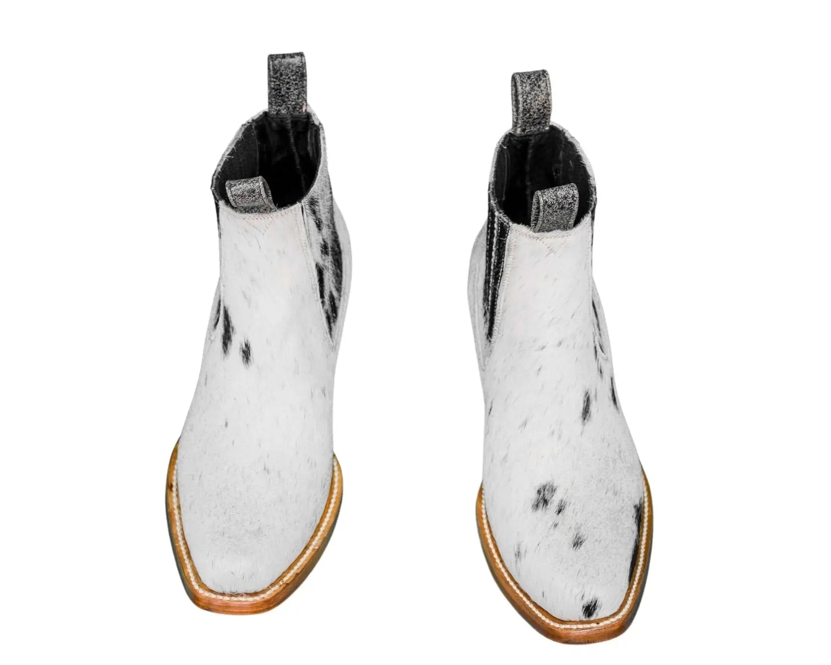 Aurora Cowhide Boots – Size 9 – Handmade Western Boots for Women